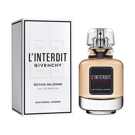 givenchy l'interdit millesime nocturnal jasmine|Givenchy l'interdit limited edition.